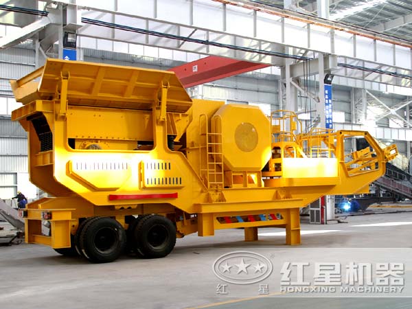 新型輪胎式移動破碎站市場售價多少錢一臺？